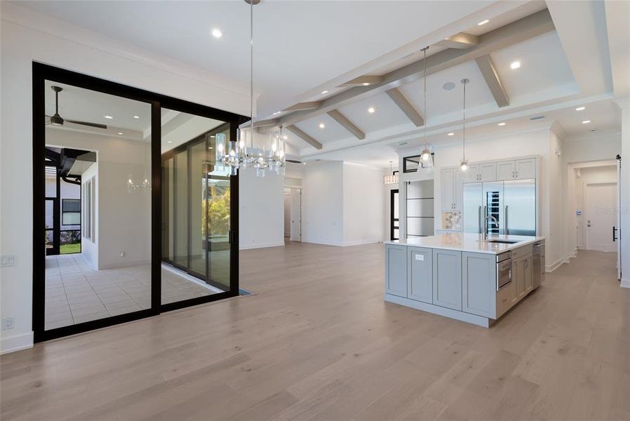 Spacious, unfurnished interior of a new home in Wild Blue at Waterside, Sarasota (Image 52). Spacious, unfurnished interior of a new home in Wild Blue at Waterside, Sarasota (Image 52).