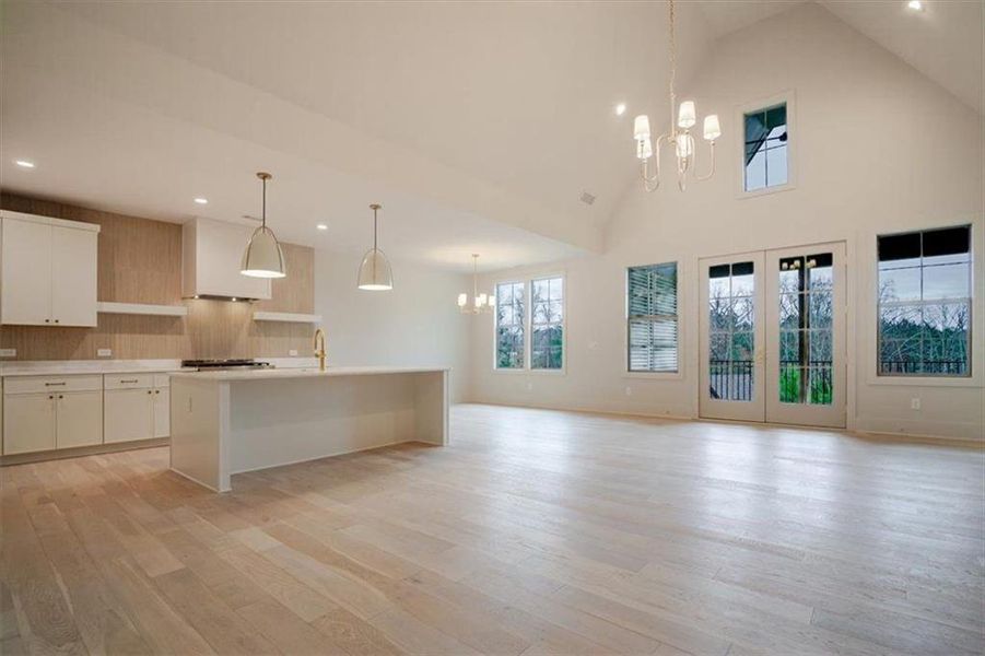 Spacious, unfurnished interior of a new home in Gardens at Arbor Springs, Newnan (Image 14).