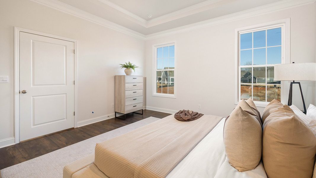 Representative furnished interior of a home built from the Azalea by D.R. Horton in Reserve at Tap Root Farms, Fletcher (Image 21). Representative furnished interior of a home built from the Azalea by D.R. Horton in Reserve at Tap Root Farms, Fletcher (Image 21).