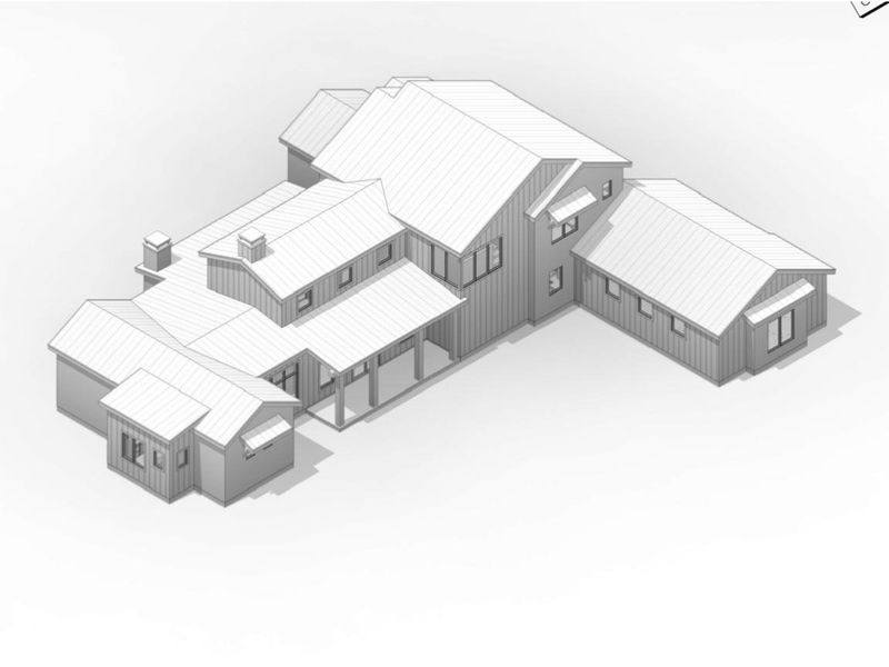 Architectural 3D rendering (front) Architectural 3D rendering (front)