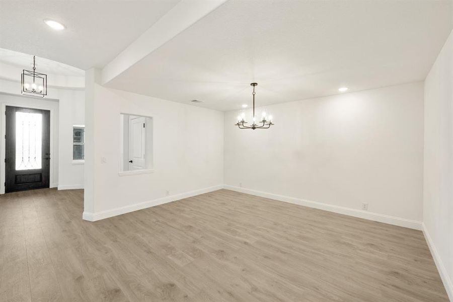 Spacious, unfurnished interior of a new home in Trees Farm, DeSoto (Image 29). Spacious, unfurnished interior of a new home in Trees Farm, DeSoto (Image 29).