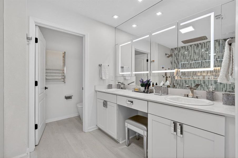 Furnished interior view inside a new home in , Palm Coast (Image 11).
