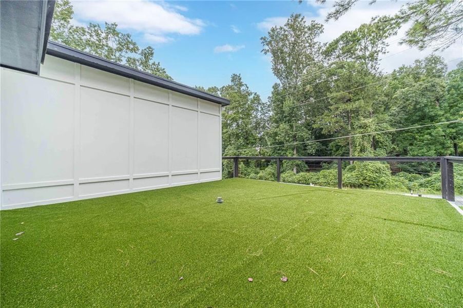 Front exterior of a new home in , Flowery Branch, GA, highlighting curb appeal (Image 26).