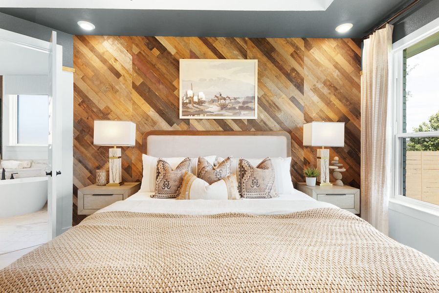 Furnished interior view inside a new home in Highland Village, Georgetown (Image 62). Furnished interior view inside a new home in Highland Village, Georgetown (Image 62).