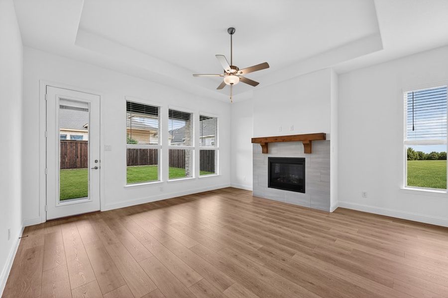 Spacious, unfurnished interior of a new home in The Ridge at Northlake, Northlake (Image 15). Spacious, unfurnished interior of a new home in The Ridge at Northlake, Northlake (Image 15).
