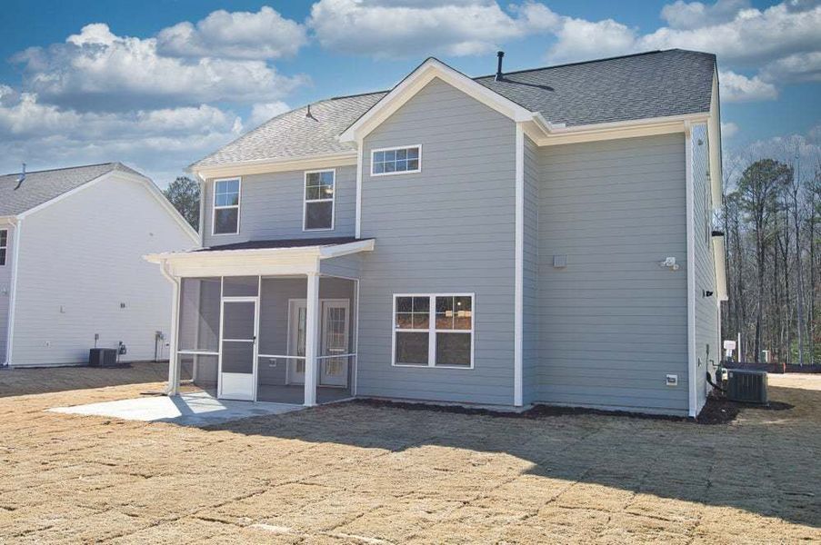 Screened Porch with Patio Option