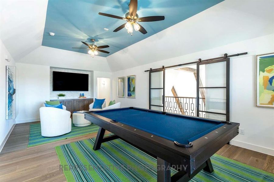 Furnished interior view inside a new home in StarView, Prosper (Image 10).