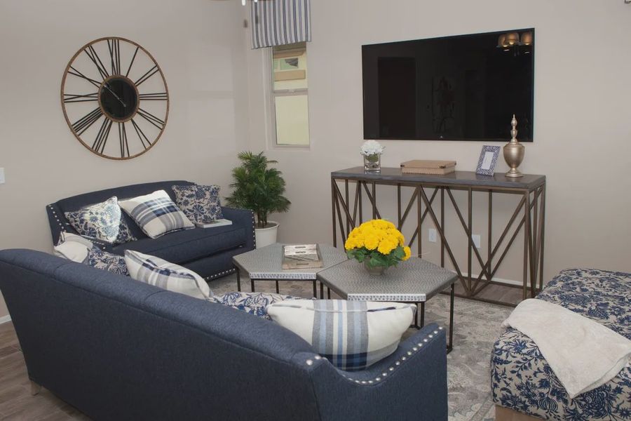 Furnished interior view inside a new home in Avanti at Granite Vista, Waddell (Image 5).