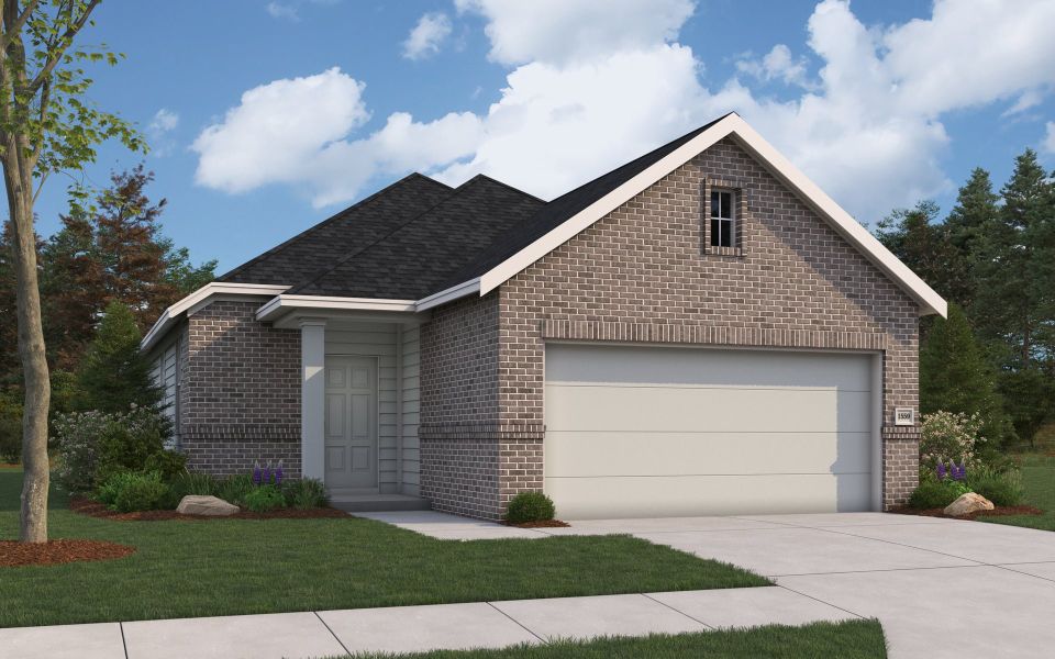Rendering of floor plan. Colors and features may differ from shown representation. Rendering of floor plan. Colors and features may differ from shown representation.