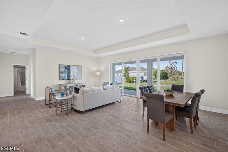 Furnished interior view inside a new home in Cape Coral, Cape Coral (Image 10).