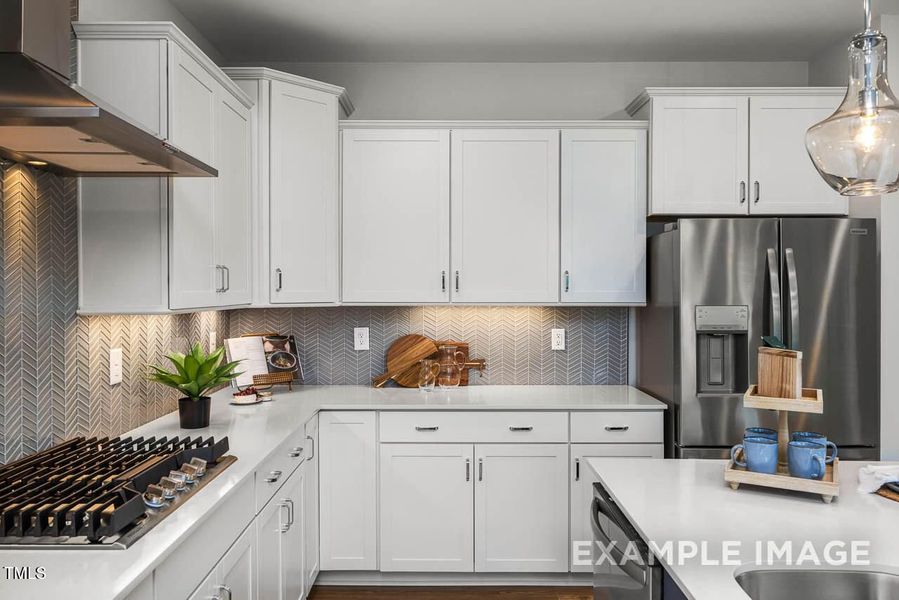 Furnished interior view inside a new home in Springvale, Fuquay Varina (Image 97).