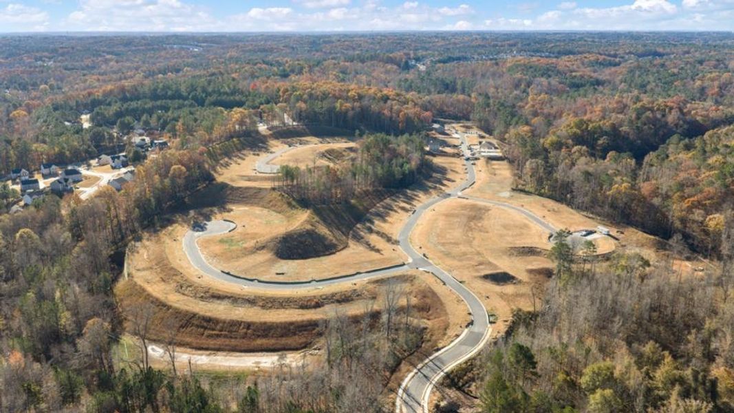 Site preparation for new homesites in South Wind, Union City (Image 25).