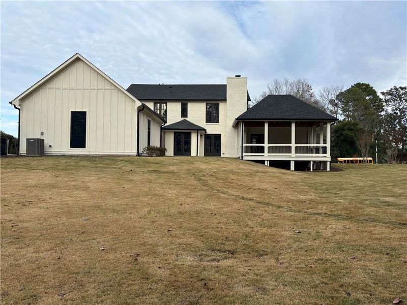 Exterior details and patio area of a home in , Roswell (Image 18).