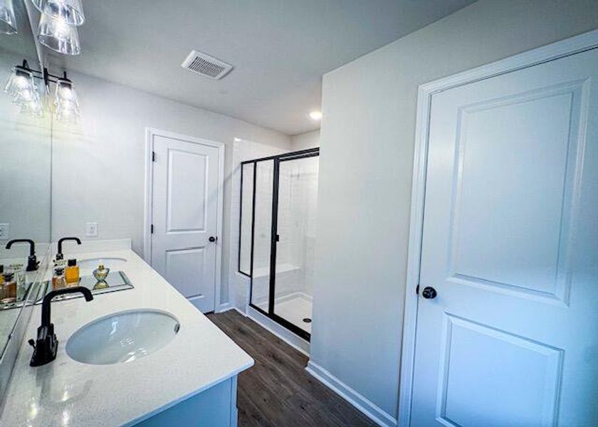 Furnished interior view inside a new home in , Summerville (Image 10).