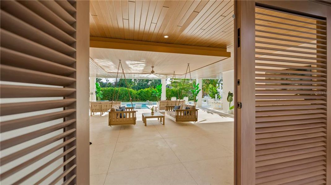 Exterior details and patio area of a home in , Sarasota (Image 31). Exterior details and patio area of a home in , Sarasota (Image 31).
