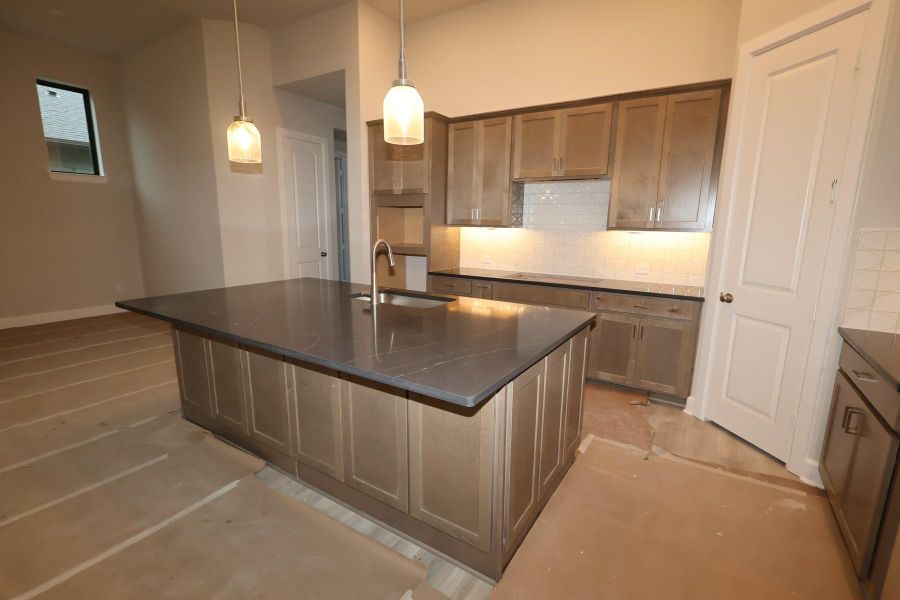 In-progress construction of a new home in Sienna - Landmark Row Collection, Missouri City, TX (Image 5).