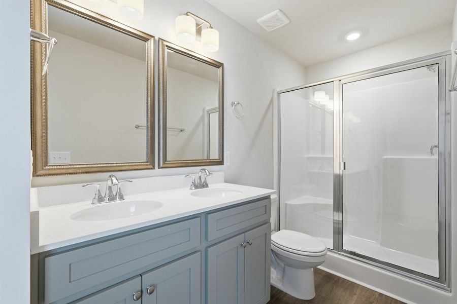 Representative furnished interior of a home built from the Aspen 3 Exterior by McGuinn Homes in Liberty Village, Hinesville (Image 15).
