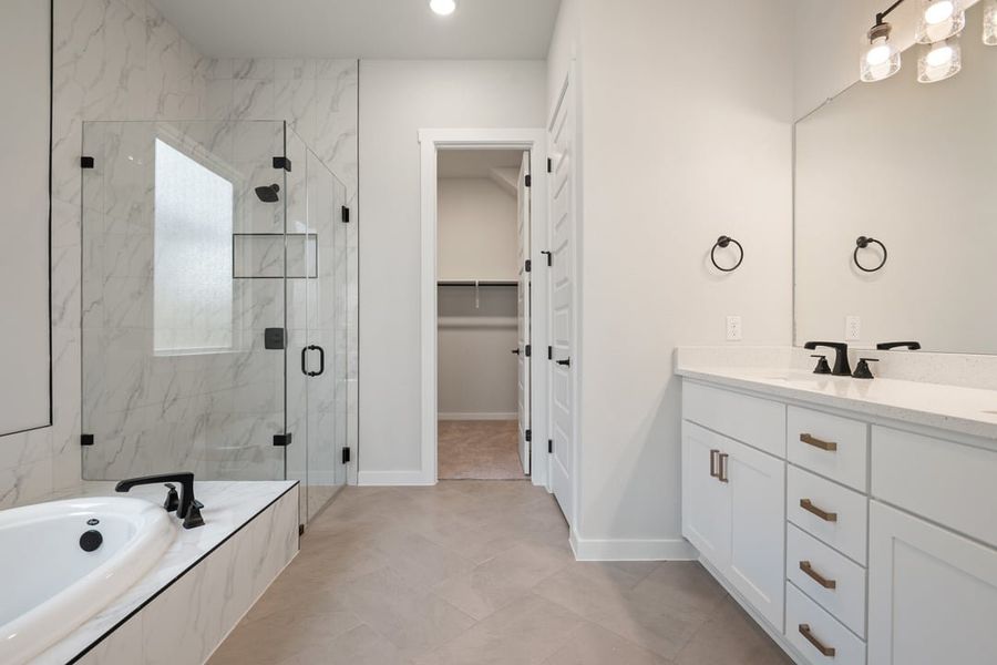 Furnished interior view inside a new home in Lagos Reserve, Manor (Image 13). Furnished interior view inside a new home in Lagos Reserve, Manor (Image 13).