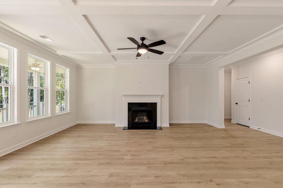 Spacious, unfurnished interior of a new home in Timberland Grove, Anderson (Image 40). Spacious, unfurnished interior of a new home in Timberland Grove, Anderson (Image 40).