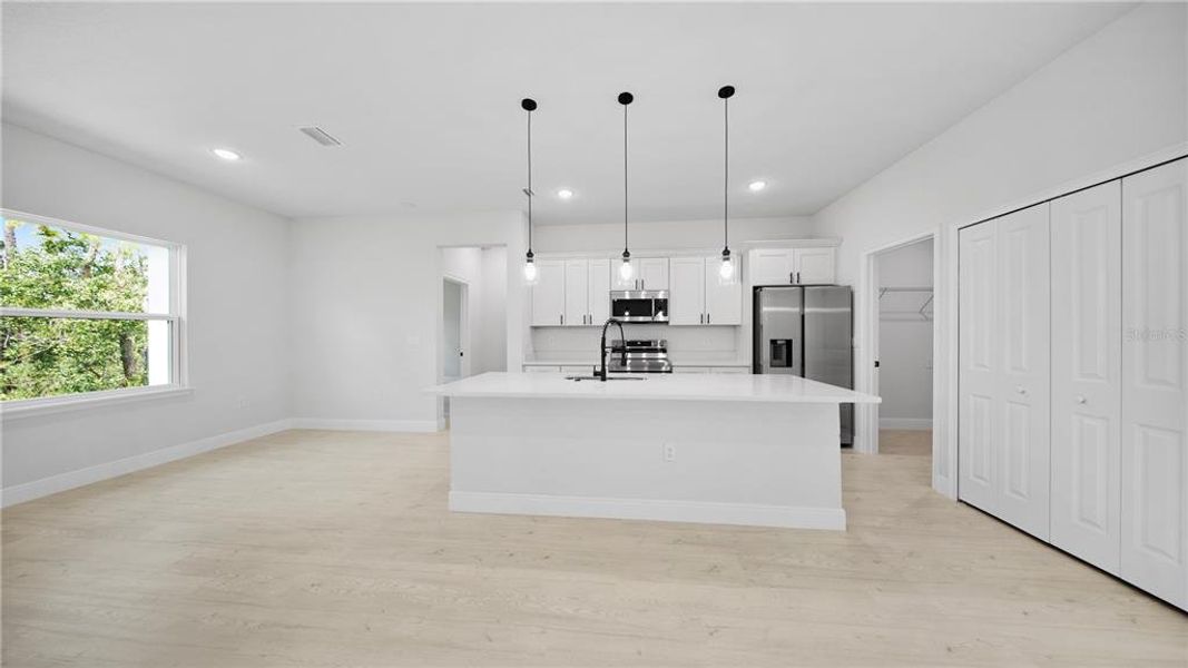 Furnished interior view inside a new home in , Ocala (Image 7).