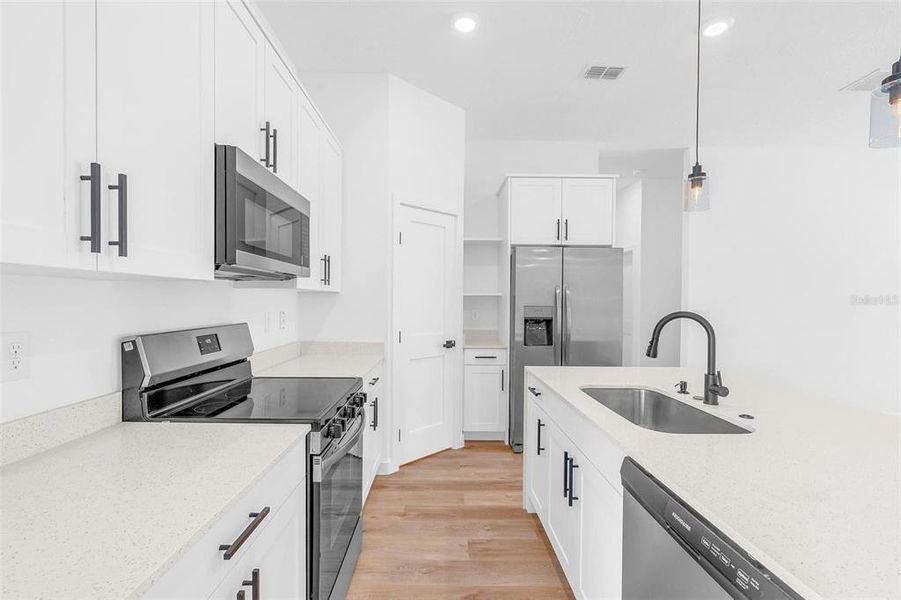 Furnished interior view inside a new home in , Citrus Springs (Image 16).