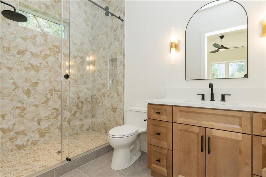 Furnished interior view inside a new home in , Marietta (Image 8).