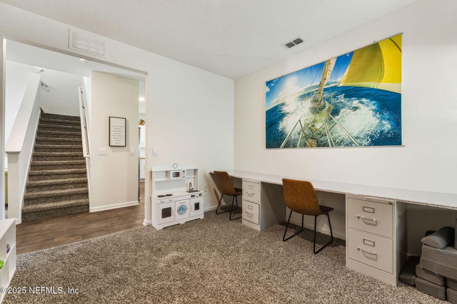 Furnished interior view inside a new home in Ravenswood Village, St. Augustine (Image 37).