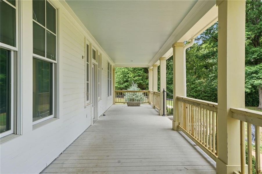 Exterior details and patio area of a home in , Marietta (Image 14).