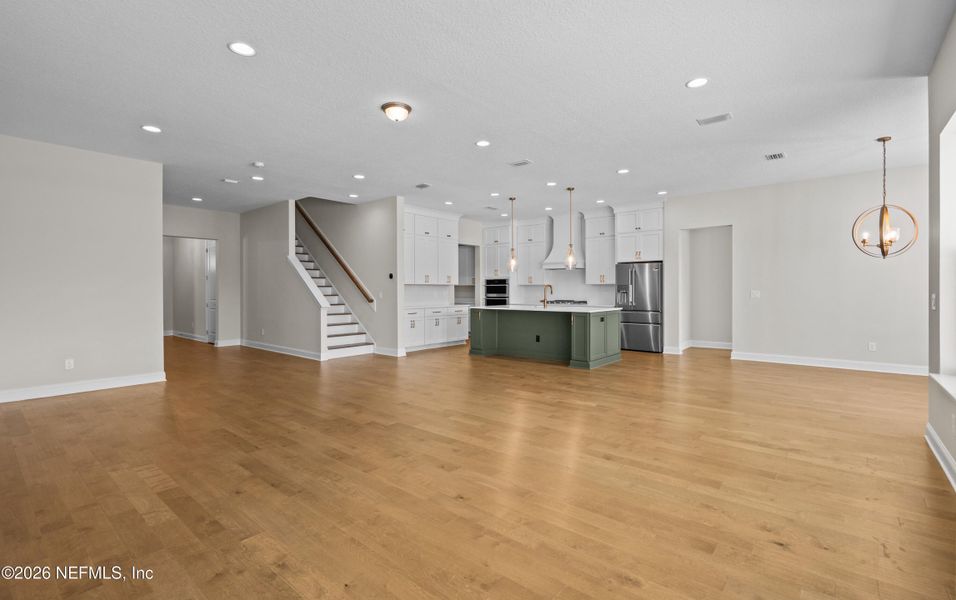 Spacious, unfurnished interior of a new home in SilverLeaf, St. Augustine (Image 42).