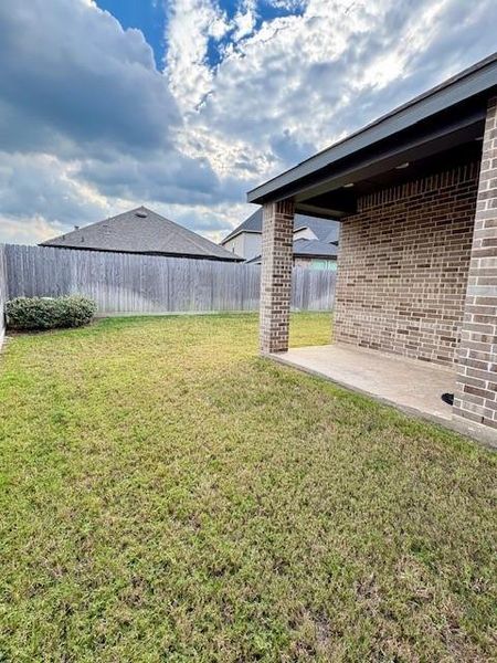 Exterior details and patio area of a home in , Richmond (Image 3). Exterior details and patio area of a home in , Richmond (Image 3).