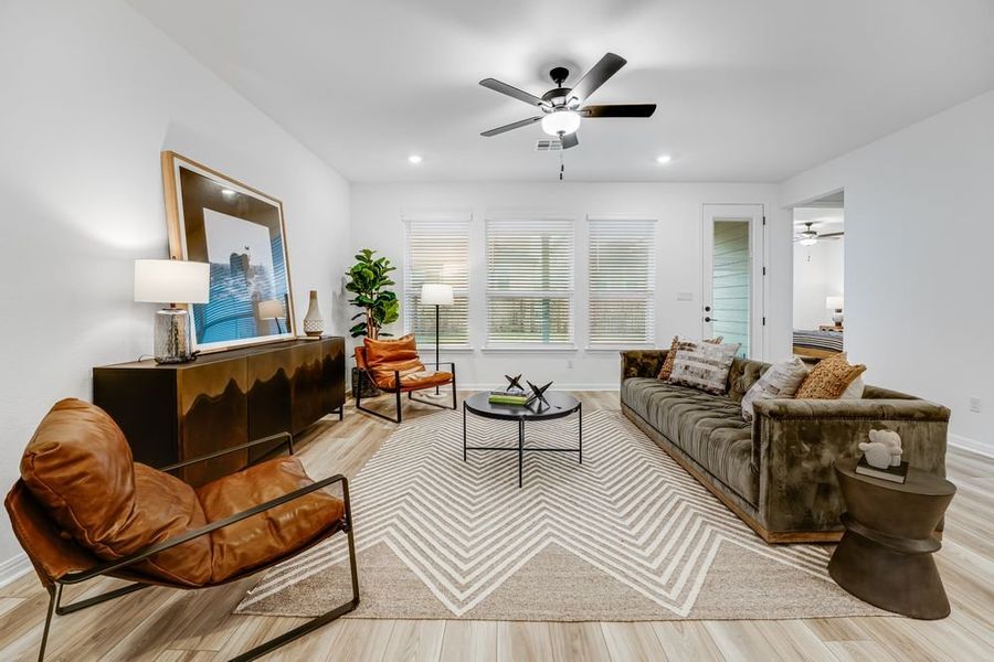 Furnished interior view inside a new home in Nolina, Georgetown (Image 6).