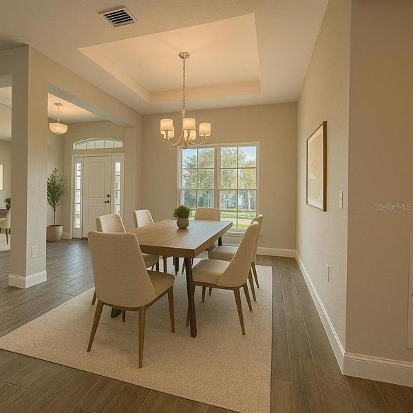 Furnished interior view inside a new home in , Port Charlotte (Image 5).