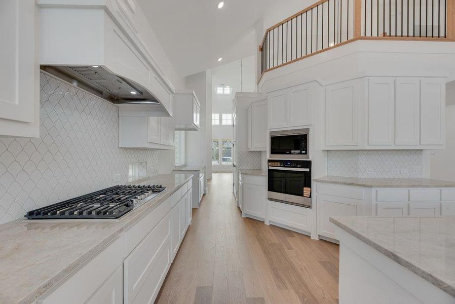 Furnished interior view inside a new home in Walton Ridge, Corinth (Image 3).