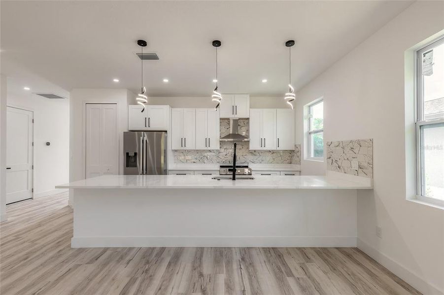 Furnished interior view inside a new home in , Daytona Beach (Image 8).