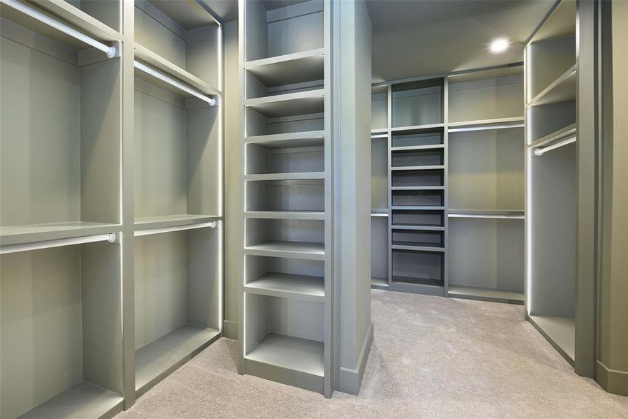 Furnished interior view inside a new home in , Dallas (Image 27).