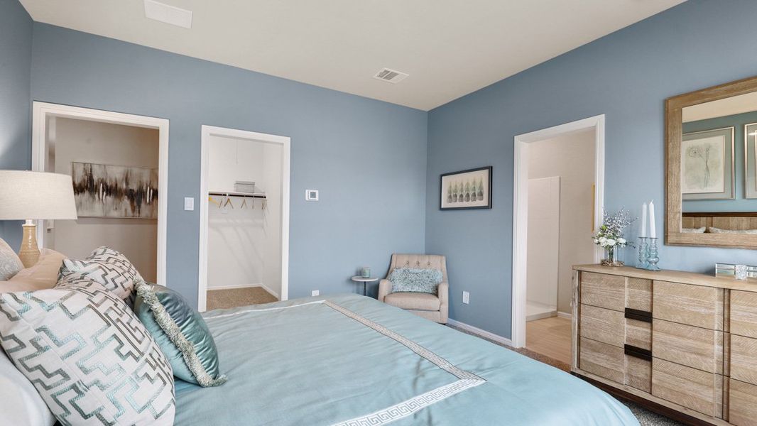 Furnished interior view inside a new home in Orchard Village, Fort Worth (Image 24).