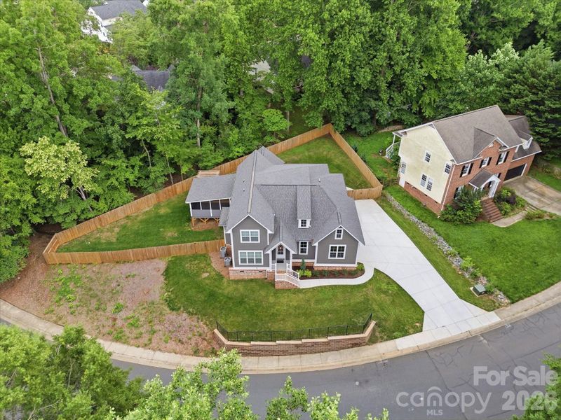 Front exterior of a new home in , Waxhaw, NC, highlighting curb appeal (Image 29).