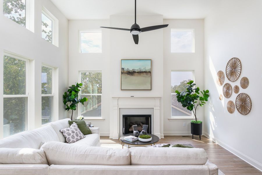 Representative furnished interior of a home built from the The Amelia by Greentech Homes LLC in The Thicket at Sedman Hills, Hixson (Image 8).