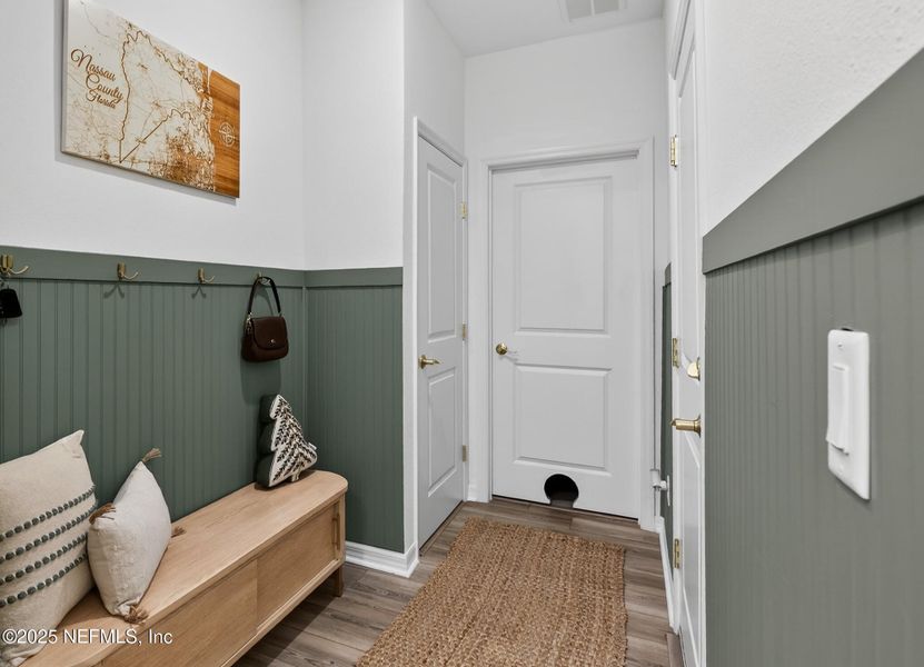 Furnished interior view inside a new home in Forest Park at Wildlight, Yulee (Image 18). Furnished interior view inside a new home in Forest Park at Wildlight, Yulee (Image 18).