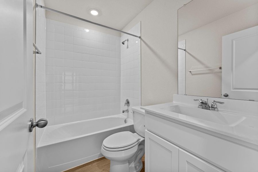 Furnished interior view inside a new home in Sunset Oaks, Maxwell (Image 8). Furnished interior view inside a new home in Sunset Oaks, Maxwell (Image 8).