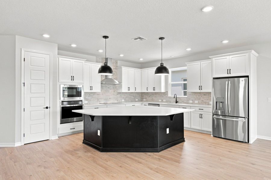 Furnished interior view inside a new home in Lakeside at Satilla, St. Cloud (Image 5).