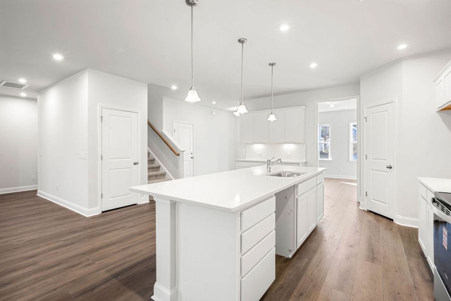 Furnished interior view inside a new home in Waterways, Richmond Hill (Image 11).