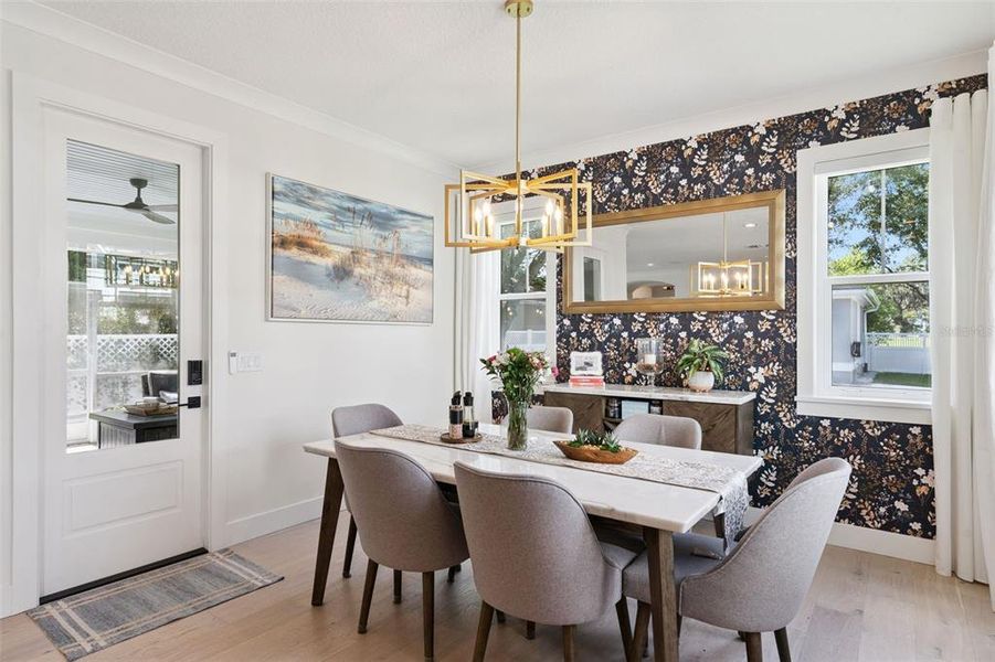 Furnished interior view inside a new home in Oakland Park, Winter Garden (Image 16).