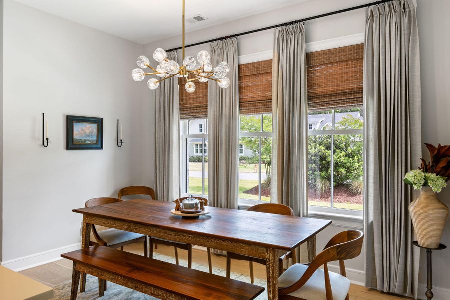 Furnished interior view inside a new home in , Johns Island (Image 15). Furnished interior view inside a new home in , Johns Island (Image 15).