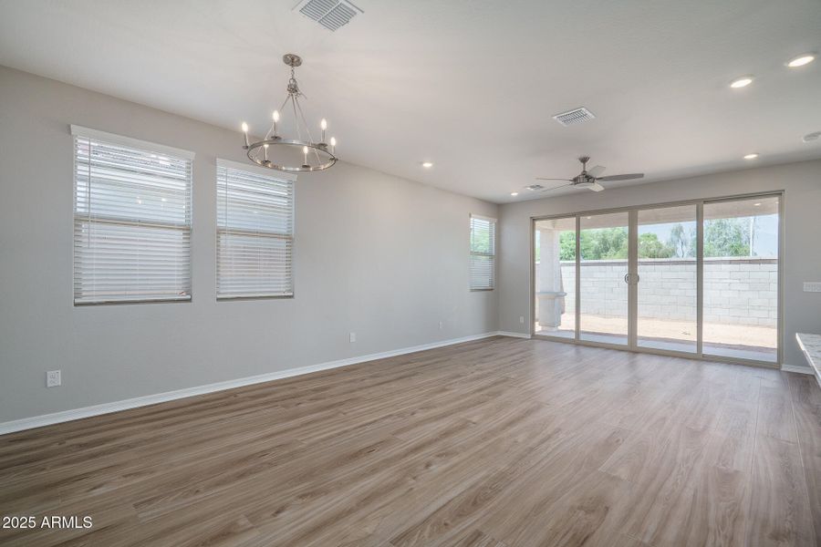 2) DINING TO GREAT ROOM