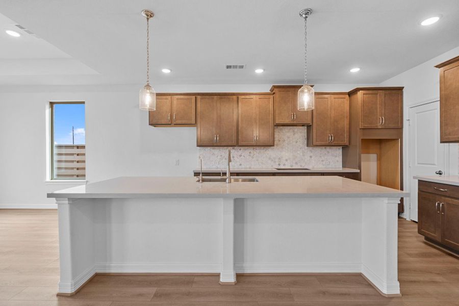 Furnished interior view inside a new home in Austin Point, Richmond (Image 7).