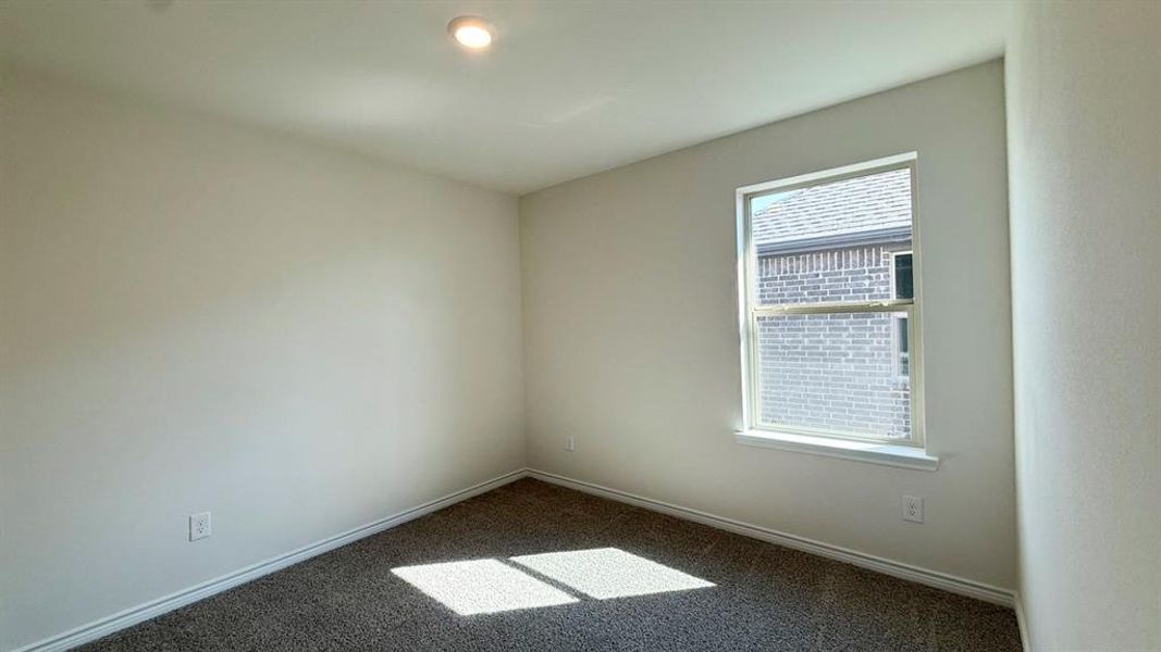 Carpeted empty room featuring baseboards Carpeted empty room featuring baseboards