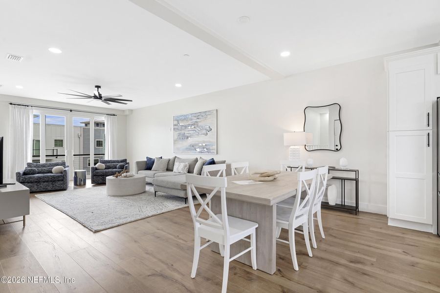Furnished interior view inside a new home in , St. Augustine (Image 31).