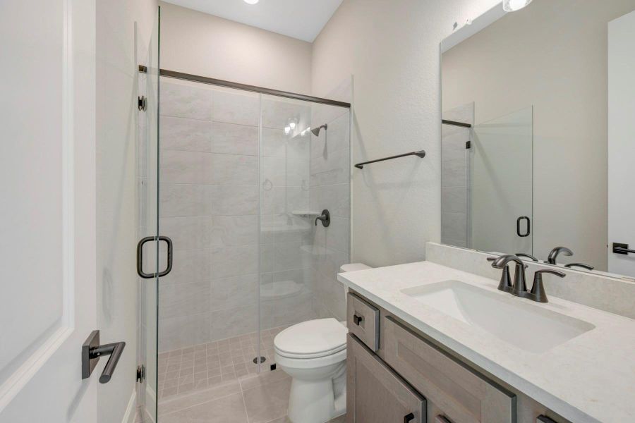 Furnished interior view inside a new home in Kresston - Enclave Collection, Magnolia (Image 5).