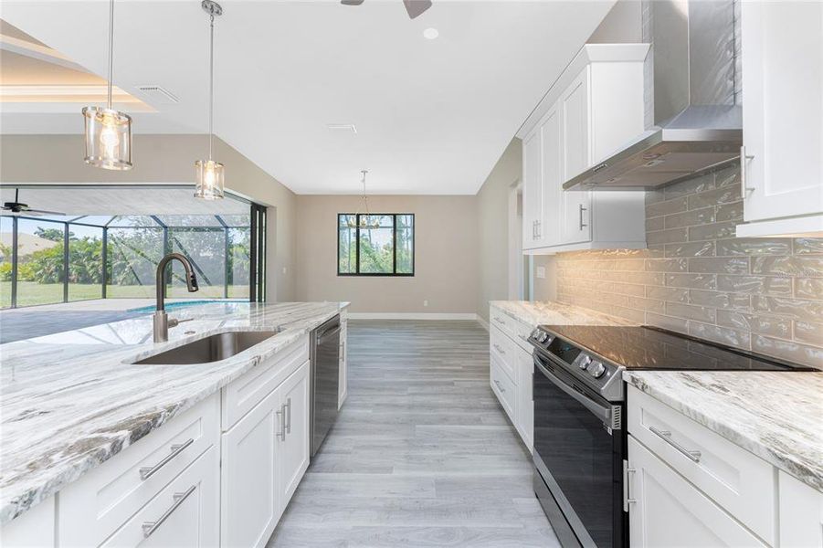 Furnished interior view inside a new home in , Rotonda West (Image 8).